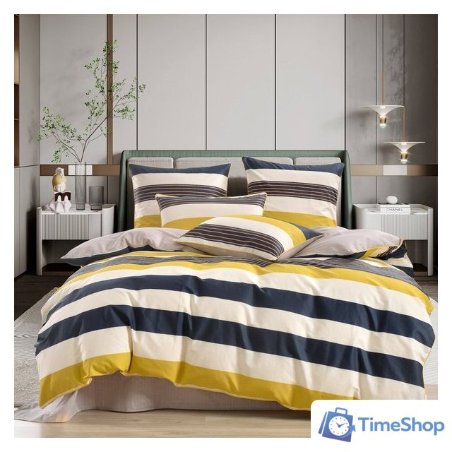 1.5-спальный комплект постельного белья Sofi De MarkO Батист 1.6 1.6-4830 - Изображение №2 — Интернет-магазин Time-Shop