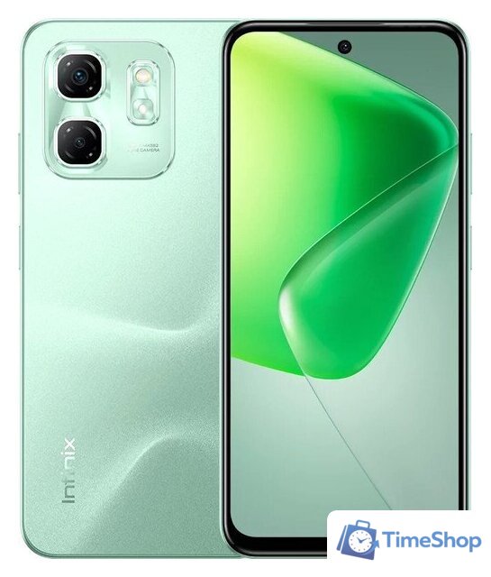 Телефон Infinix Hot 50i X6531 4GB/128GB (зеленый шалфей) - Изображение №1 — Интернет-магазин Time-Shop