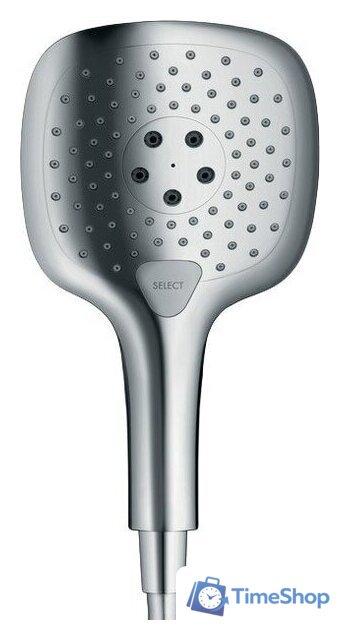 Душевая лейка Hansgrohe Raindance Select E 150 3jet [26550000] - Изображение №2 — Интернет-магазин Time-Shop
