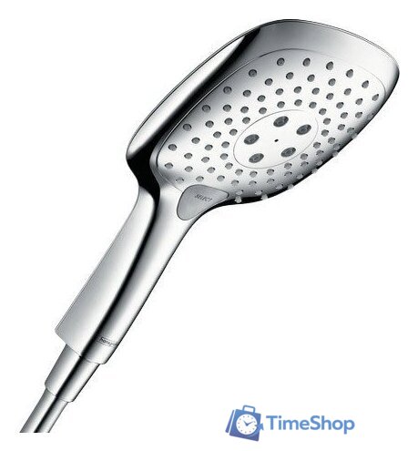 Душевая лейка Hansgrohe Raindance Select E 150 3jet [26550000] - Изображение №1 — Интернет-магазин Time-Shop