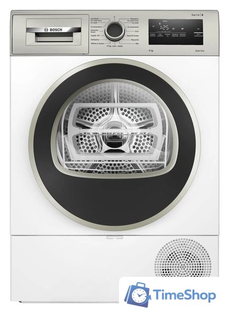 Сушильная машина Bosch Serie 4 WTH85VMSPL - Изображение №1 — Интернет-магазин Time-Shop