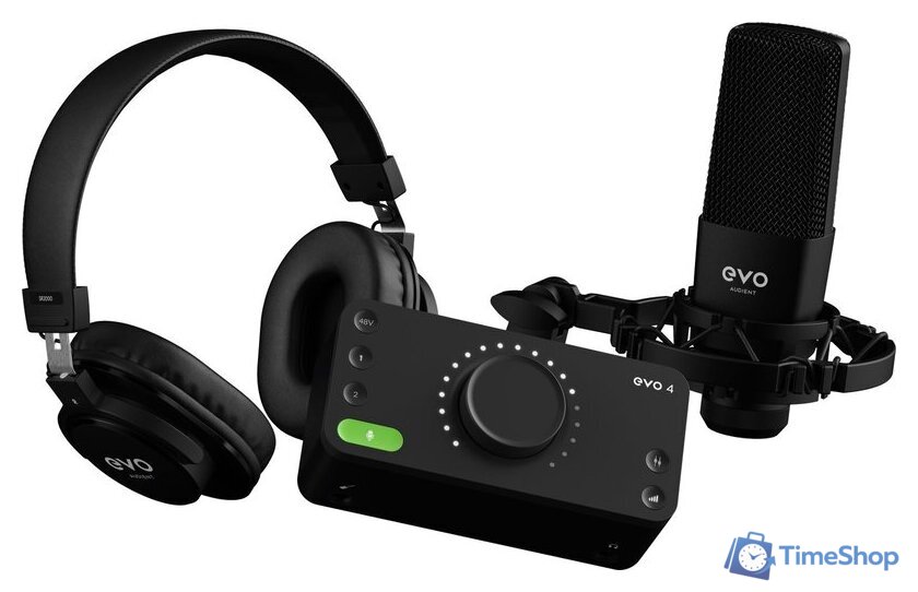 Комплект для звукозаписи Audient EVO Start Recording Bundle - Изображение №1 — Интернет-магазин Time-Shop