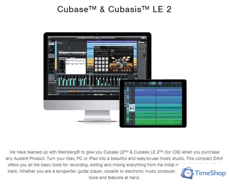 Комплект для звукозаписи Audient EVO Start Recording Bundle - Изображение №12 — Интернет-магазин Time-Shop