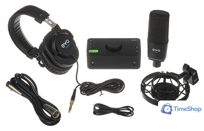 Комплект для звукозаписи Audient EVO Start Recording Bundle - Изображение №10 — Интернет-магазин Time-Shop