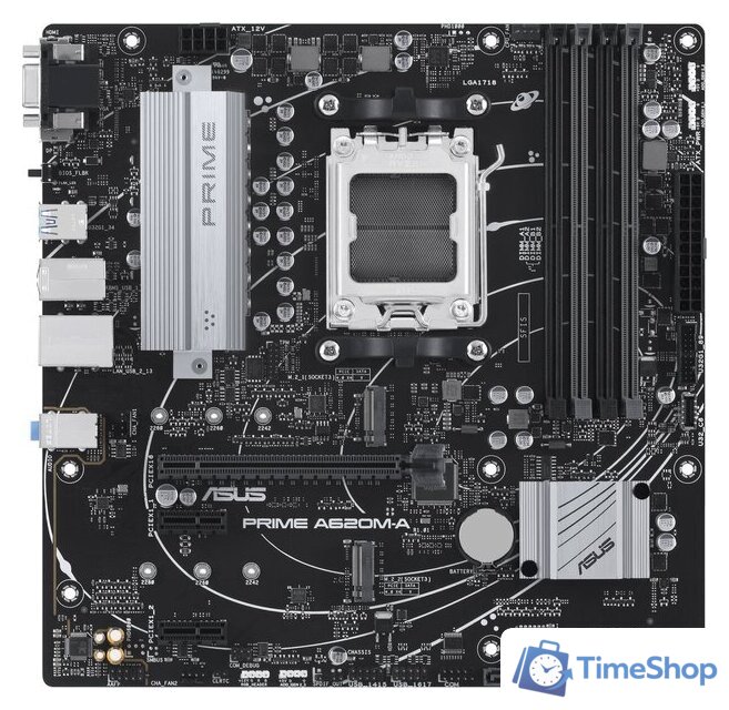Материнская плата ASUS Prime A620M-A-CSM - Изображение №1 — Интернет-магазин Time-Shop