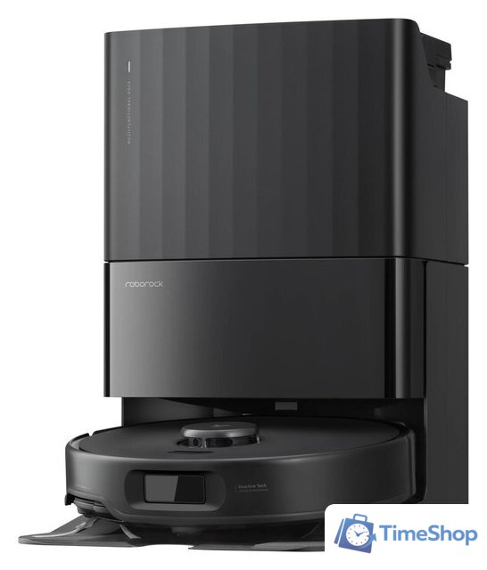Робот-пылесос Roborock Qrevo Edge 5V1 QRES0200 (евровилка, с английской озвучкой, черный) - Изображение №3 — Интернет-магазин Time-Shop