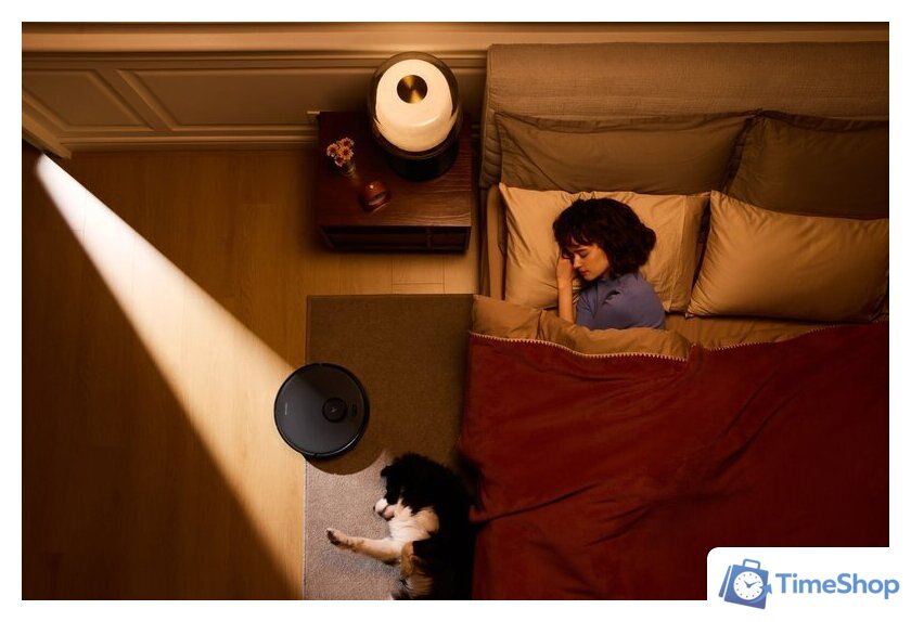 Робот-пылесос Roborock Qrevo Edge 5V1 QRES0200 (евровилка, с английской озвучкой, черный) - Изображение №6 — Интернет-магазин Time-Shop