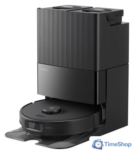 Робот-пылесос Roborock Qrevo Edge 5V1 QRES0200 (евровилка, с английской озвучкой, черный) - Изображение №1 — Интернет-магазин Time-Shop