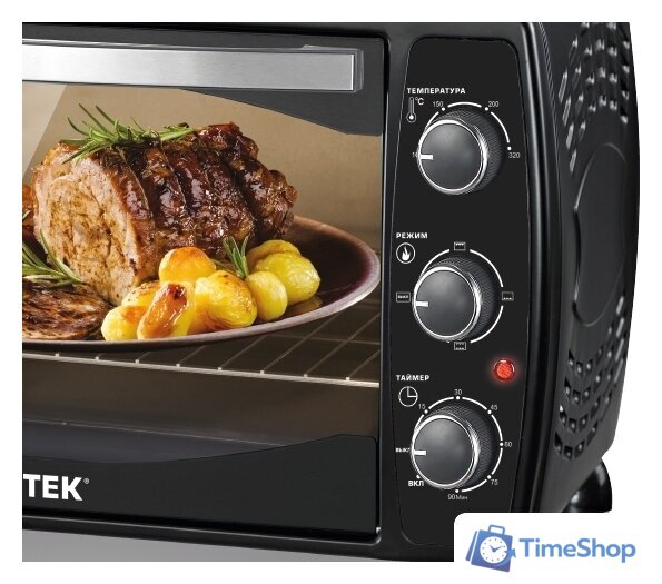 Мини-печь CENTEK CT-1531-42 (черный) - Изображение №2 — Интернет-магазин Time-Shop