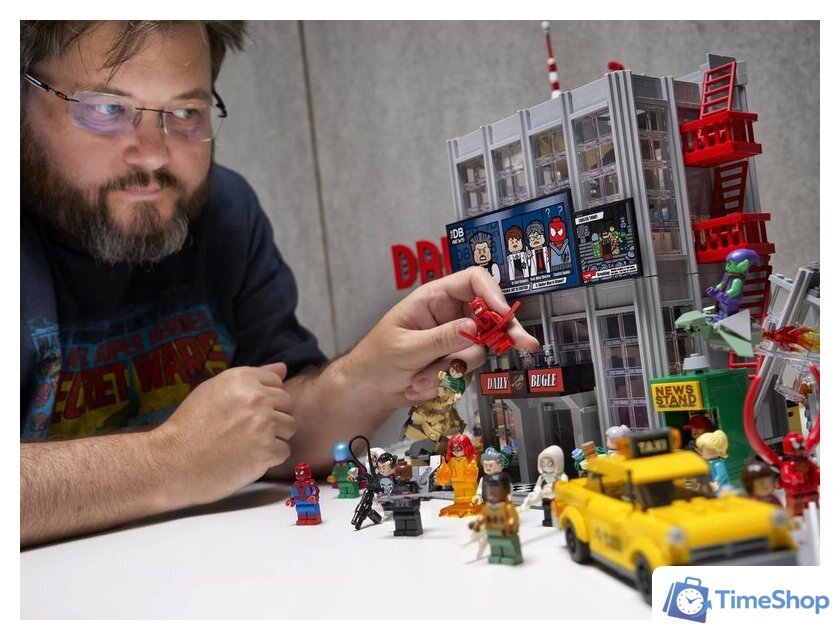 Конструктор LEGO Marvel Super Heroes 76178 Редакция Дейли Бьюгл - Изображение №40 — Интернет-магазин Time-Shop