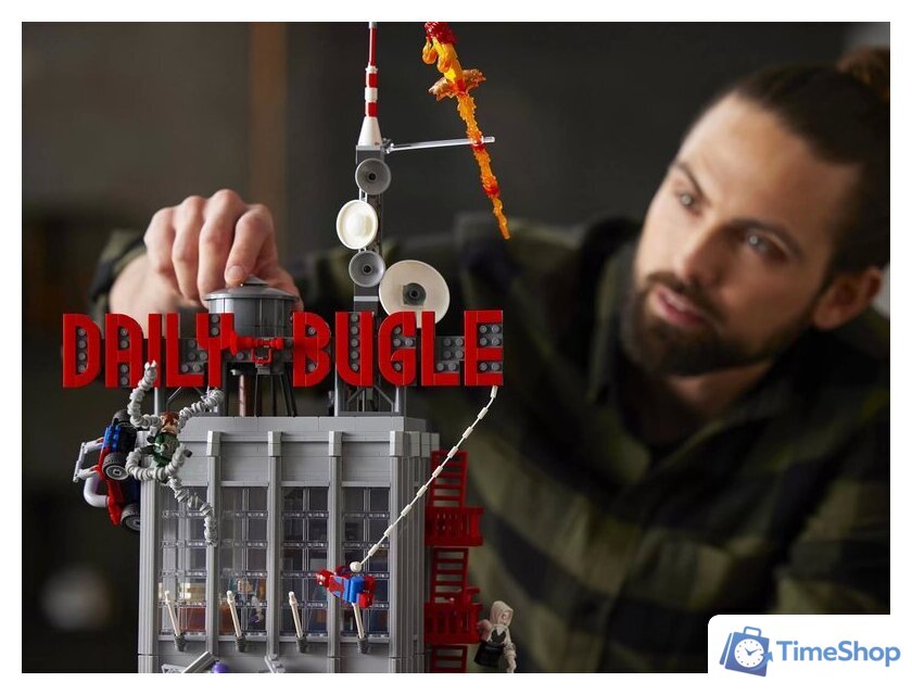 Конструктор LEGO Marvel Super Heroes 76178 Редакция Дейли Бьюгл - Изображение №25 — Интернет-магазин Time-Shop