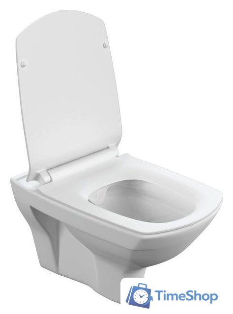 Унитаз подвесной Cersanit Carina New Clean On S-MZ-CARINA-XL-COn-S-DL-w - Изображение №5 — Интернет-магазин Time-Shop