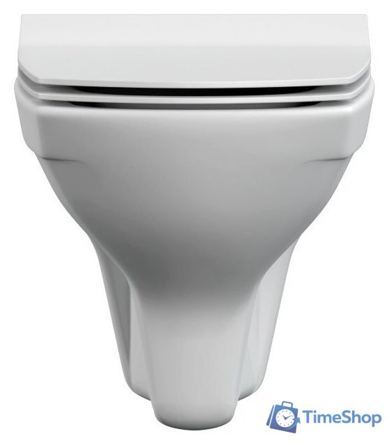 Унитаз подвесной Cersanit Carina New Clean On S-MZ-CARINA-XL-COn-S-DL-w - Изображение №4 — Интернет-магазин Time-Shop