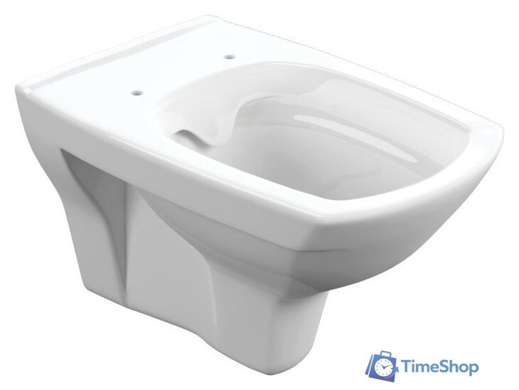 Унитаз подвесной Cersanit Carina New Clean On S-MZ-CARINA-XL-COn-S-DL-w - Изображение №3 — Интернет-магазин Time-Shop