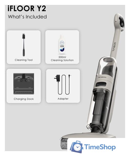 Вертикальный моющий пылесос Tineco iFloor Y2 - Изображение №9 — Интернет-магазин Time-Shop