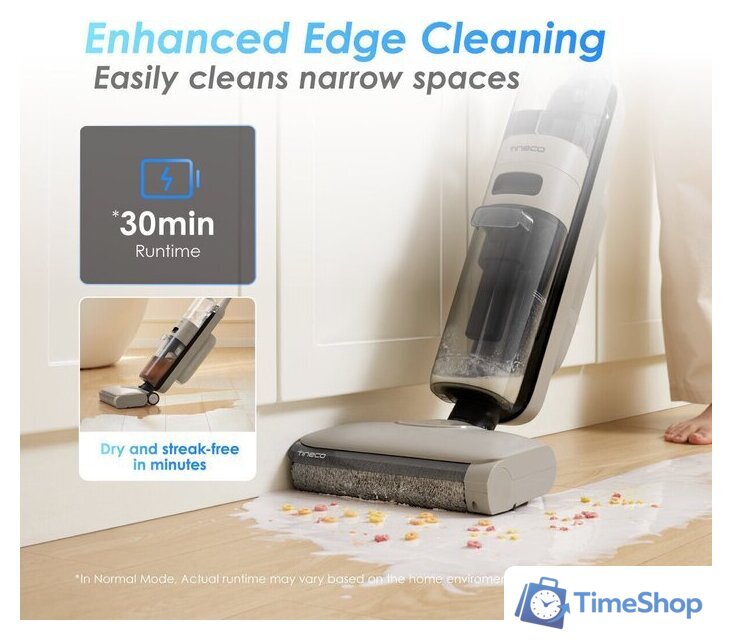 Вертикальный моющий пылесос Tineco iFloor Y2 - Изображение №4 — Интернет-магазин Time-Shop