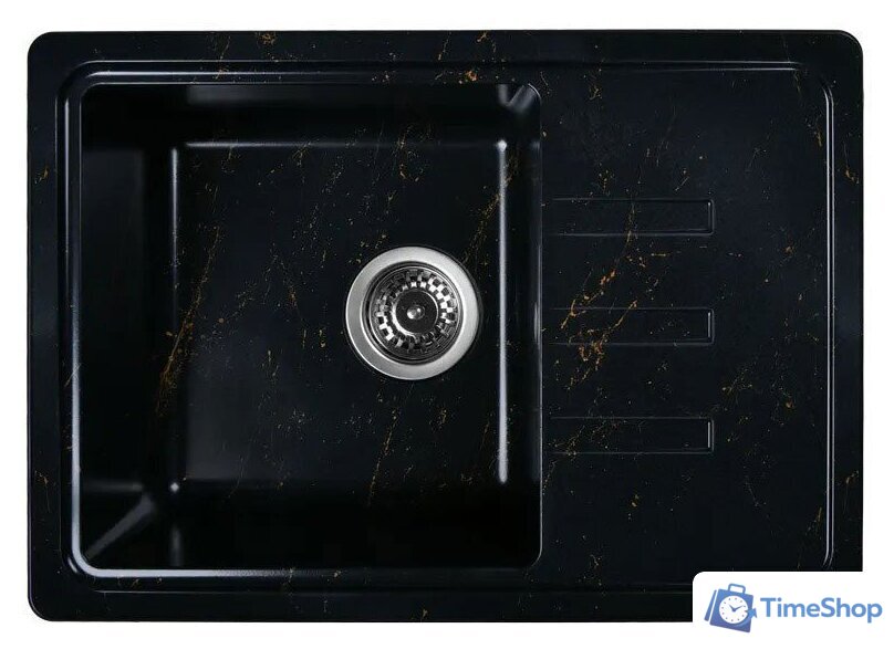 Кухонная мойка Wisent WB15-14 (с сифоном) - Изображение №1 — Интернет-магазин Time-Shop