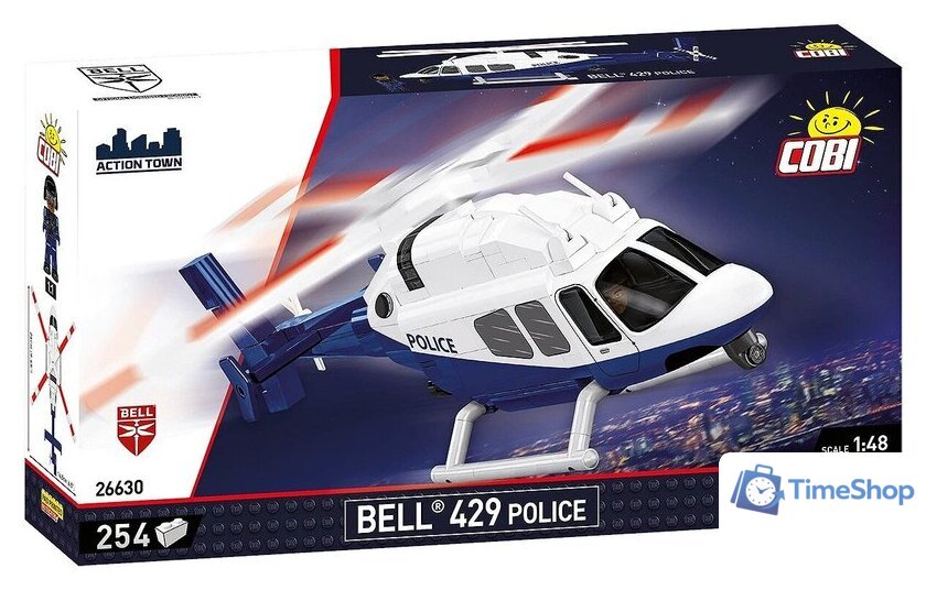 Конструктор Cobi Action Town Bell 429 Police - Изображение №9 — Интернет-магазин Time-Shop