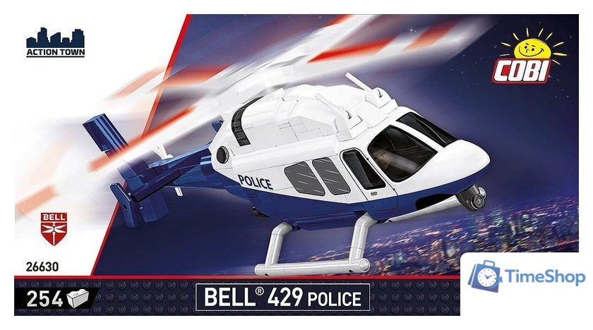 Конструктор Cobi Action Town Bell 429 Police - Изображение №1 — Интернет-магазин Time-Shop
