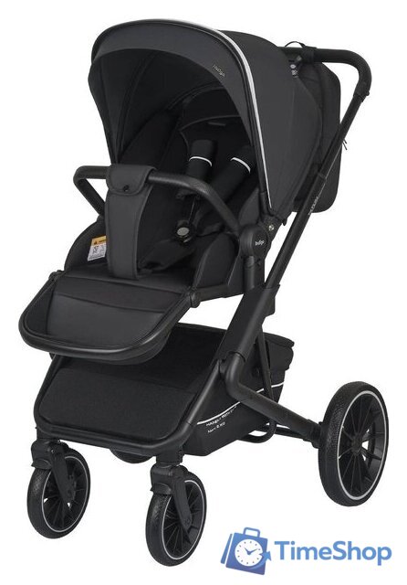 Коляска прогулочная «книга» Indigo Tatum (черный) - Изображение №1 — Интернет-магазин Time-Shop