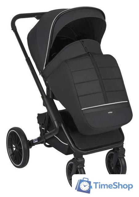 Коляска прогулочная «книга» Indigo Tatum (черный) - Изображение №2 — Интернет-магазин Time-Shop