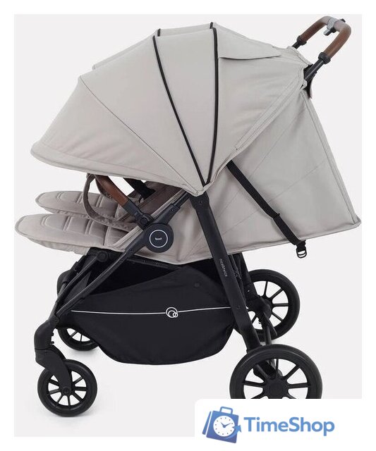 Коляска прогулочная «книга» Rant Twinny RA151 2025 (milk coffee) - Изображение №16 — Интернет-магазин Time-Shop