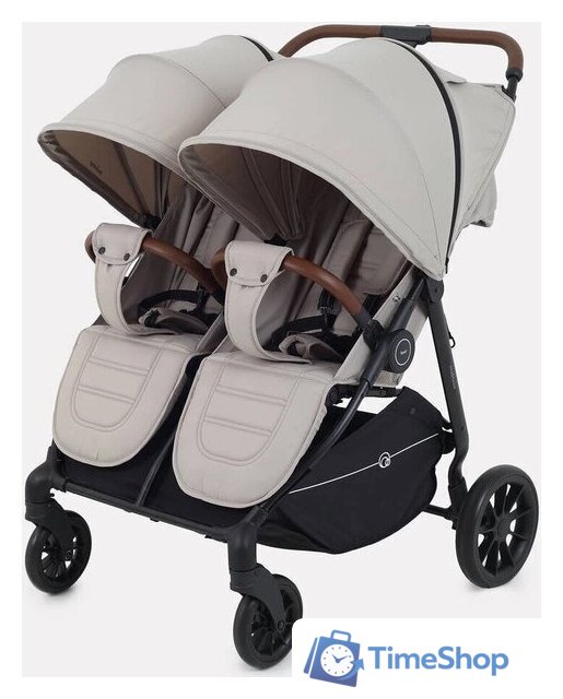 Коляска прогулочная «книга» Rant Twinny RA151 2025 (milk coffee) - Изображение №1 — Интернет-магазин Time-Shop