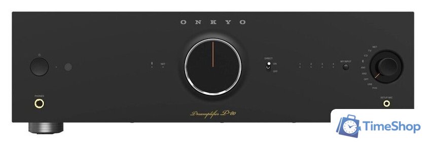 Предварительный усилитель Onkyo P-80 (черный) - Изображение №1 — Интернет-магазин Time-Shop