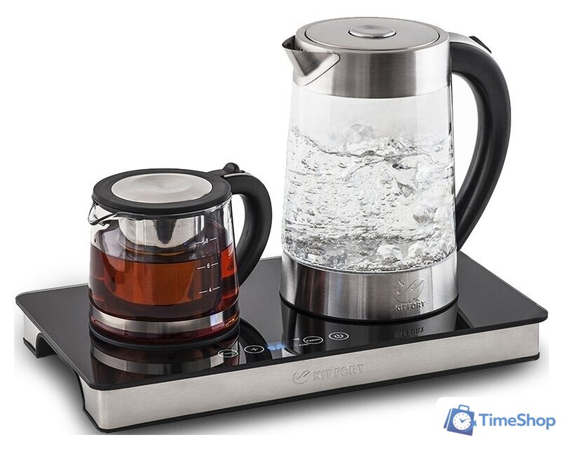 Электрический чайник Kitfort KT-635 - Изображение №2 — Интернет-магазин Time-Shop