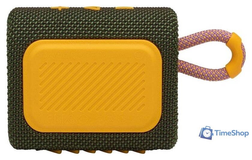 Беспроводная колонка JBL Go 3 (зеленый) - Изображение №6 — Интернет-магазин Time-Shop