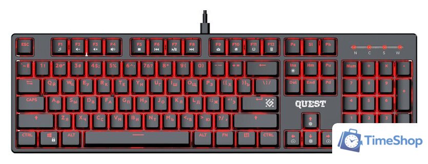 Клавиатура Defender Quest GK-596 - Изображение №1 — Интернет-магазин Time-Shop
