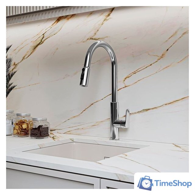 Смеситель Teska Mimoza Chelik EB5016 - Изображение №2 — Интернет-магазин Time-Shop