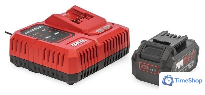 Аккумулятор с зарядным устройством Skil CB5196SE12 (20В/4 Ah + 20В) - Изображение №1 — Интернет-магазин Time-Shop