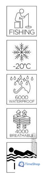 Костюм Norfin Element Flt 01 439501-S - Изображение №13 — Интернет-магазин Time-Shop