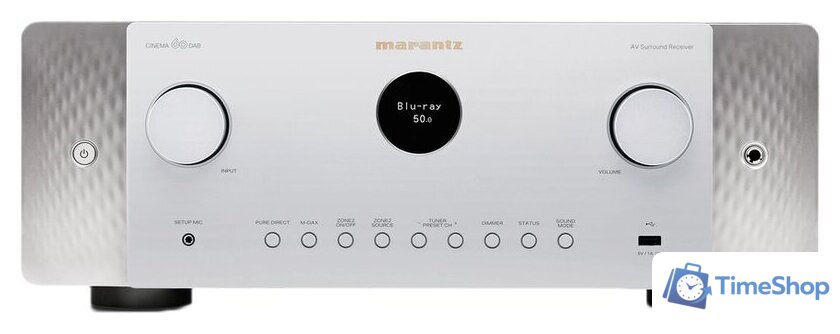 AV ресивер Marantz Cinema 60DAB (серебристый) - Изображение №1 — Интернет-магазин Time-Shop