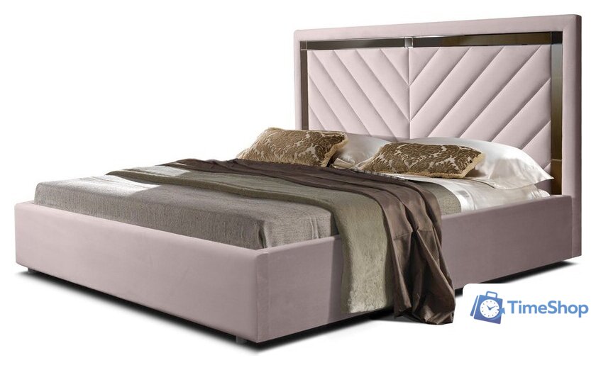 Кровать ФорестДекоГрупп Софи 4 160x200 с ПМ (Veluta Lux 37) - Изображение №1 — Интернет-магазин Time-Shop