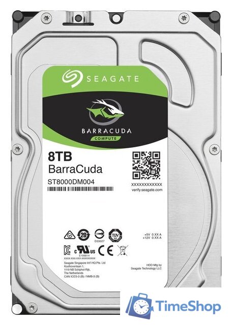 Жесткий диск Seagate BarraCuda 8TB ST8000DM004 - Изображение №1 — Интернет-магазин Time-Shop