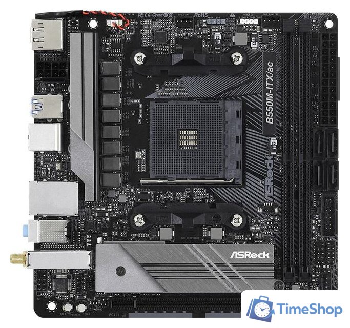 Материнская плата ASRock B550M-ITX/ac - Изображение №1 — Интернет-магазин Time-Shop