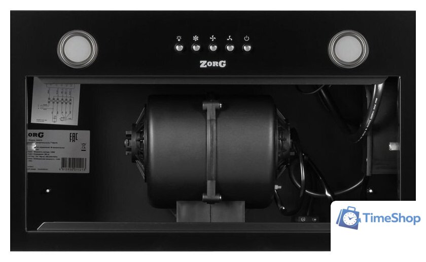 Кухонная вытяжка ZorG Basta 750 60 M (черный) - Изображение №4 — Интернет-магазин Time-Shop