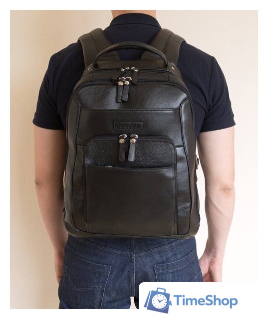 Городской рюкзак Carlo Gattini Monfestino 3034-01 (черный) - Изображение №6 — Интернет-магазин Time-Shop