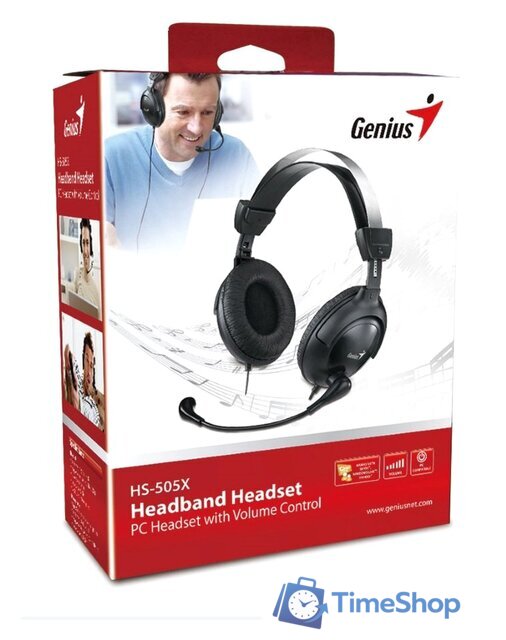 Наушники Genius HS-M505X - Изображение №4 — Интернет-магазин Time-Shop
