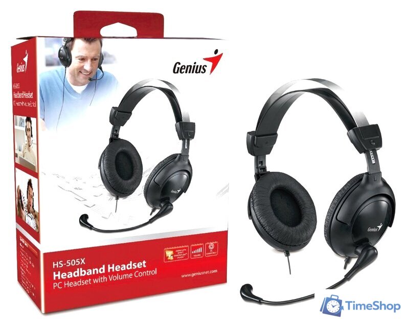 Наушники Genius HS-M505X - Изображение №3 — Интернет-магазин Time-Shop