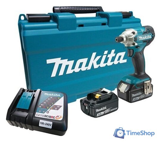 Винтоверт Makita DTD156RFE (с 2-мя АКБ) - Изображение №1 — Интернет-магазин Time-Shop