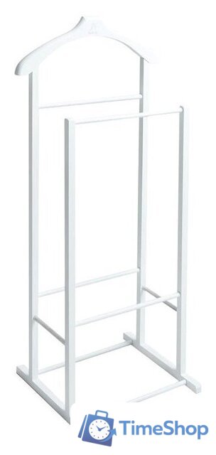 Стойка для одежды Мебелик В 27Н (белый) - Изображение №1 — Интернет-магазин Time-Shop