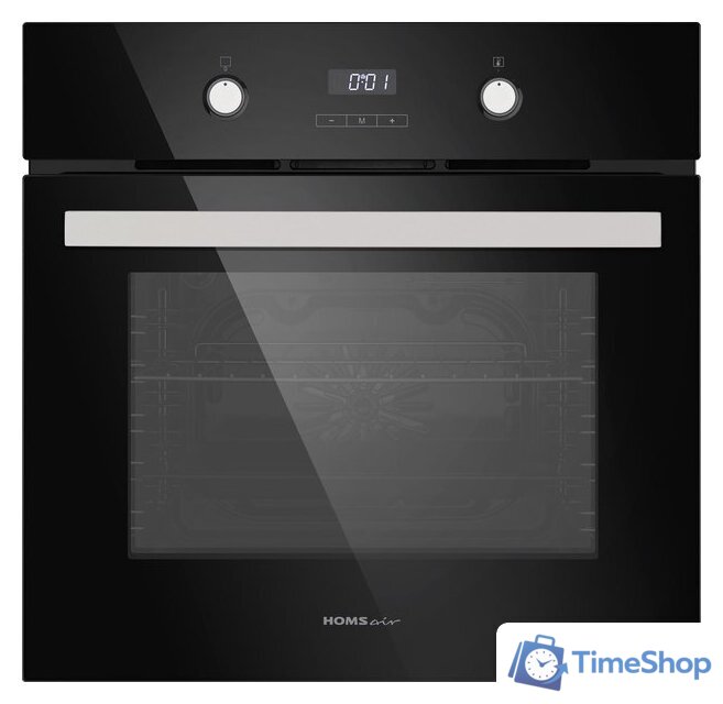 Электрический духовой шкаф HOMSair OEM657BK - Изображение №1 — Интернет-магазин Time-Shop