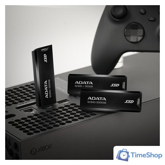Внешний накопитель ADATA SC610 2TB SC610-2000G-CBK/RD - Изображение №9 — Интернет-магазин Time-Shop