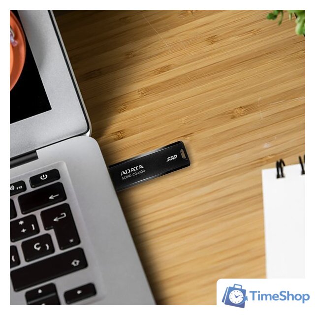 Внешний накопитель ADATA SC610 2TB SC610-2000G-CBK/RD - Изображение №7 — Интернет-магазин Time-Shop