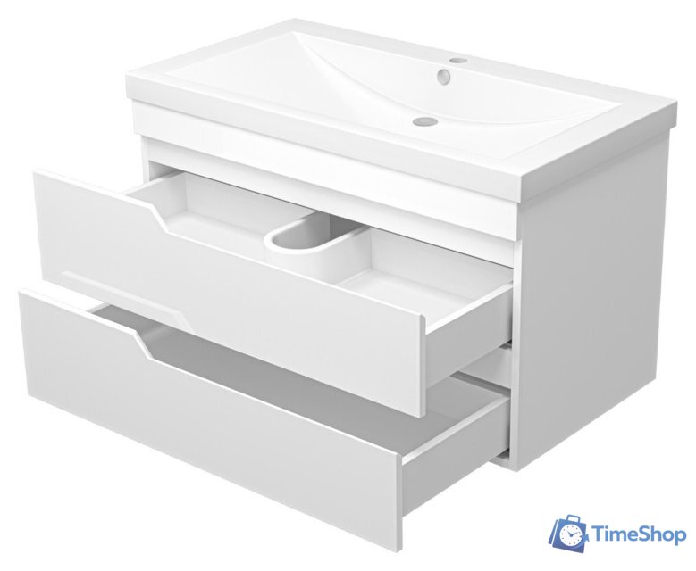  Misty Тумба под умывальник Софт 90 П-Соф-01090-011П2Я - Изображение №4 — Интернет-магазин Time-Shop