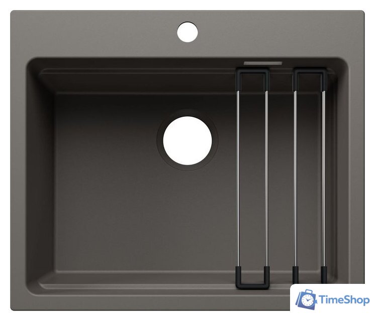 Кухонная мойка Blanco Etagon 6 Colour 527747 (вулканический серый) - Изображение №1 — Интернет-магазин Time-Shop