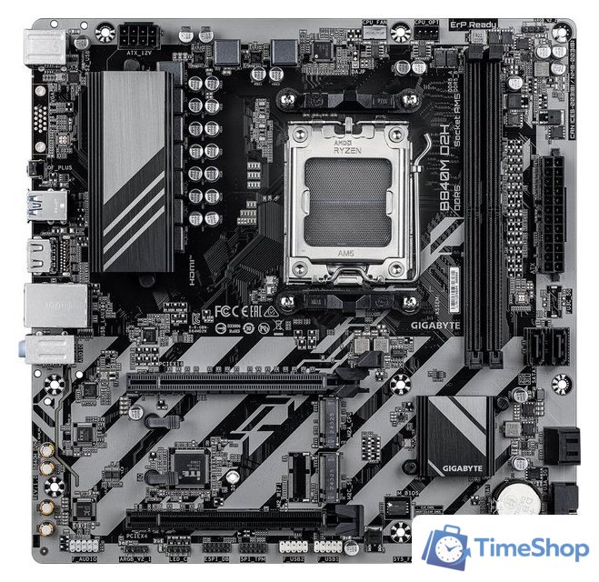 Материнская плата Gigabyte B840M D2H - Изображение №1 — Интернет-магазин Time-Shop